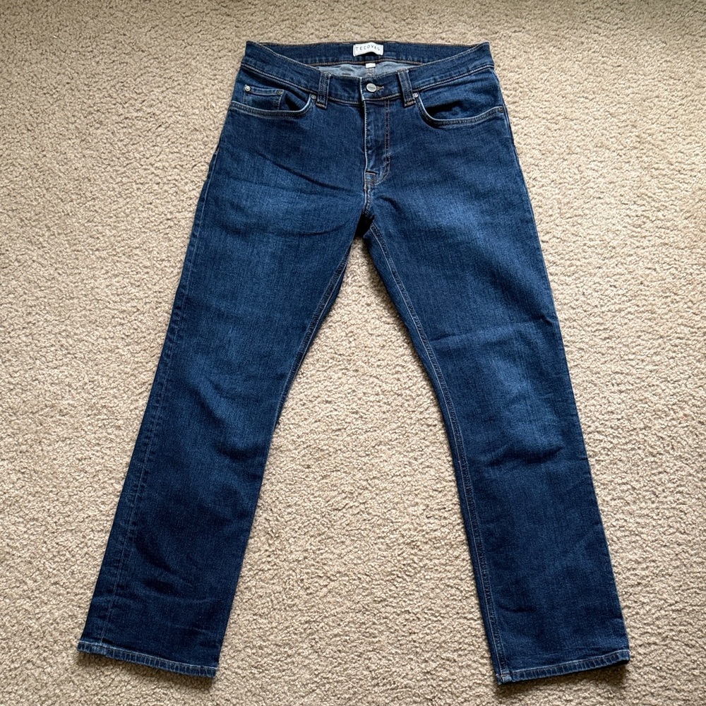 Men's Tecovas Dark Blue Slim Jeans